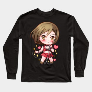 V3 Red Virtual Idol ! Long Sleeve T-Shirt